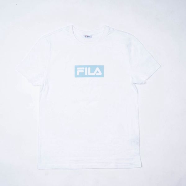 Fila Tričká Damske Biele / Modre - Charlotte Oversized Vypredaj - Slovakia 26850-BMLJ